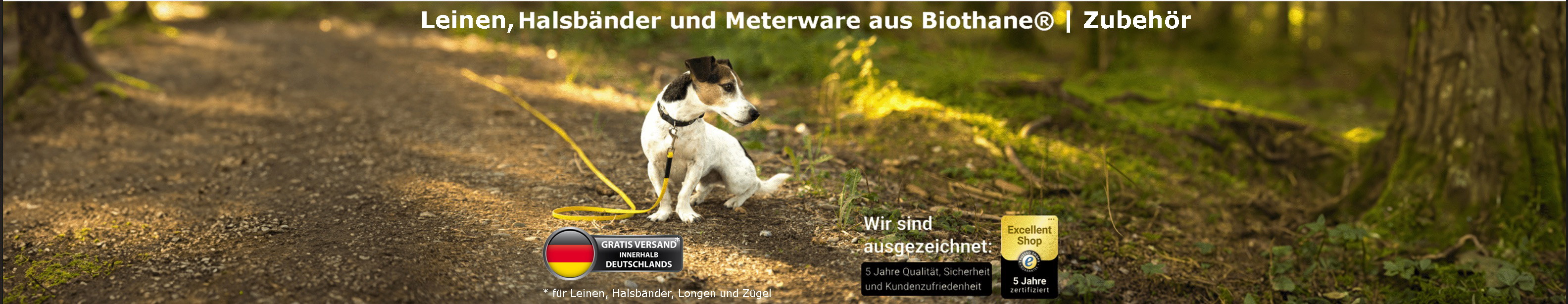 Biothane Schleppleine./images/banner.jpg